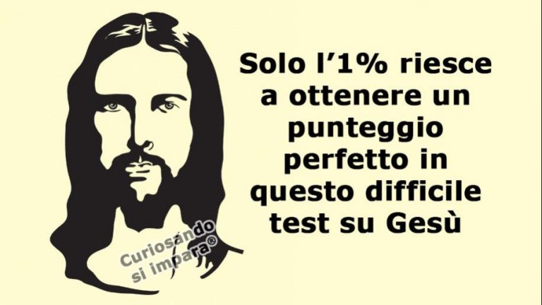 Solo l’1% riesce a ottenere un punteggio perfetto in questo difficile test su Gesù