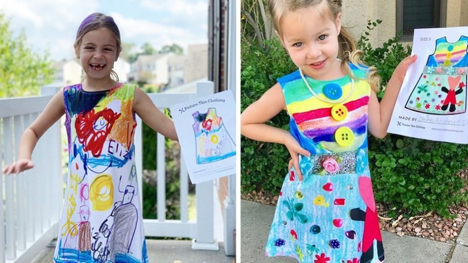 Un Negozio Di Abbigliamento Trasforma I Disegni Dei Bambini In Meravigliosi Vestiti La Moda Non E Mai Stata Cosi Adorabile Curiosando Si Impara