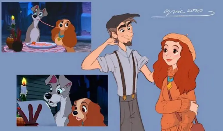 Un artista trasforma i personaggi dei cartoni animati Disney: da animali a esseri umani e da esseri umani a animali (18 foto)
