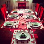 The table is set for the last Christmas meal this year. Yes I’ve gained a few this holiday. Loving every gram.