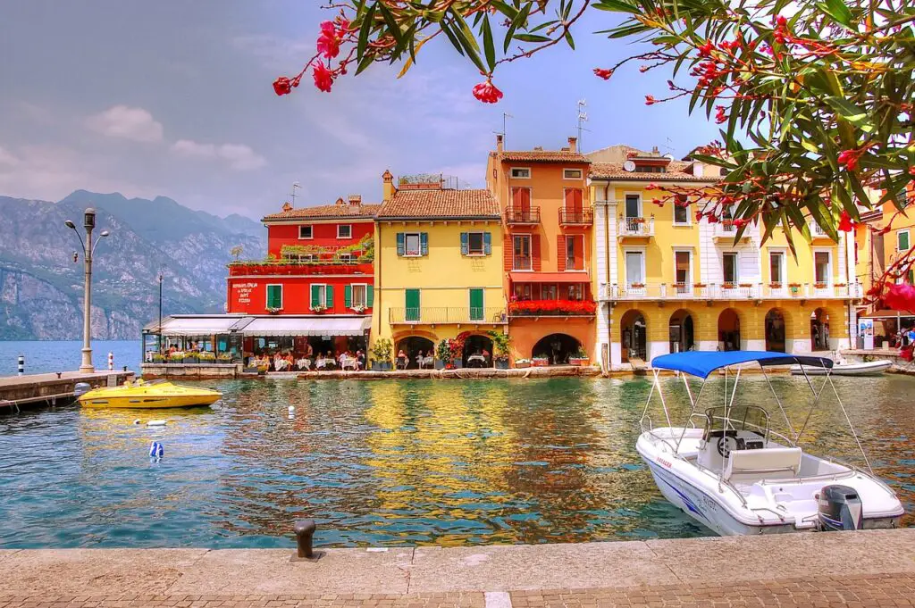 garda, malcesine, italy