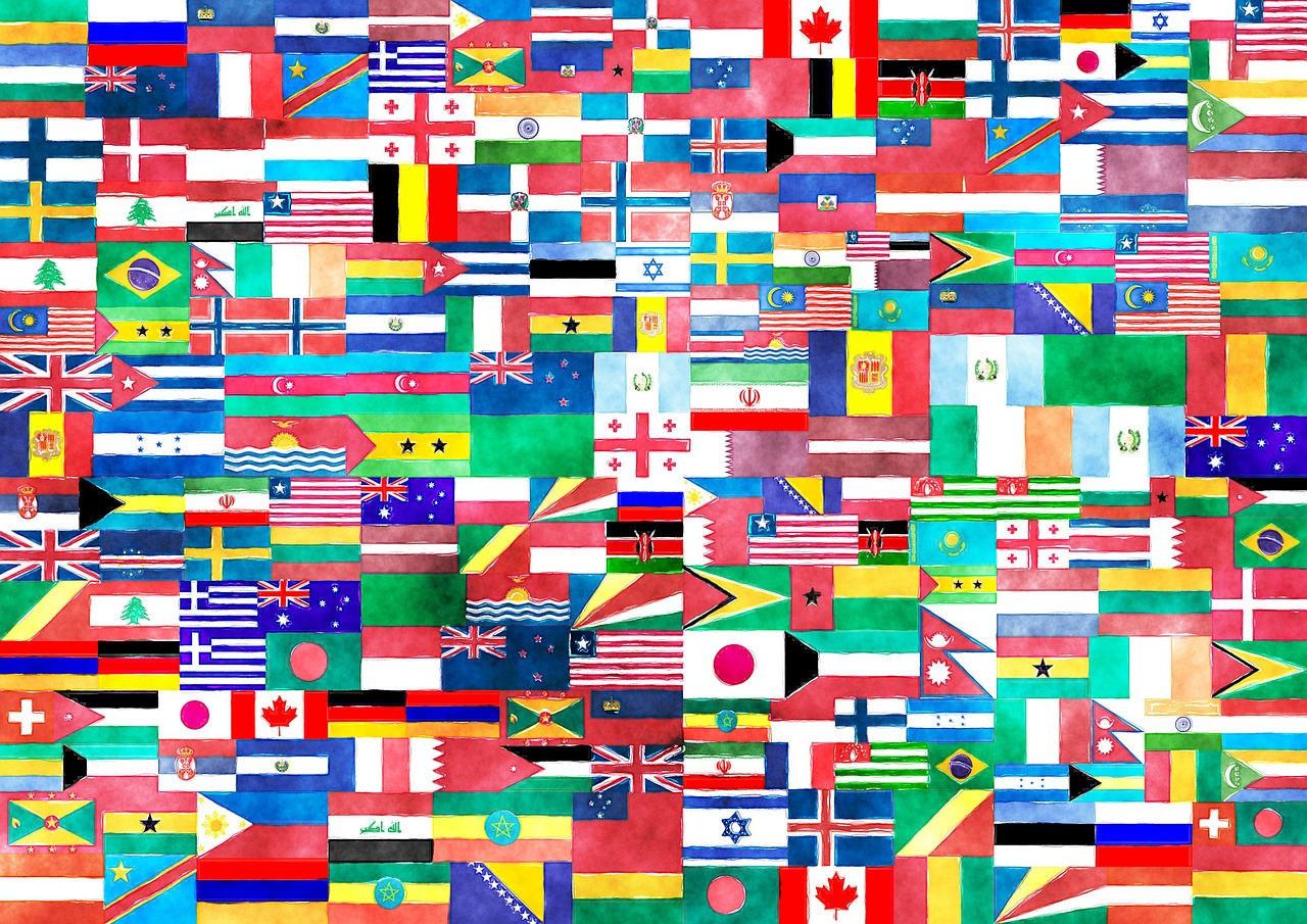 flags, countries, states