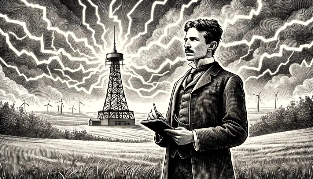 ai generated, man, nikola tesla