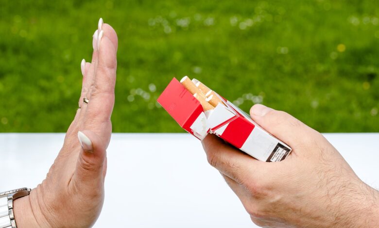 non-smoker, cigarette box, cigarettes