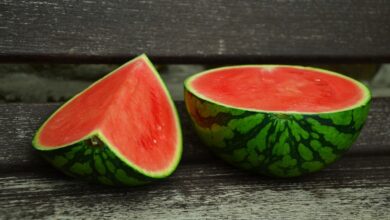 watermelon, juicy, fruits
