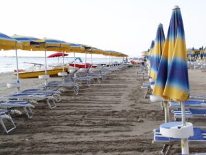 beach, summer, beach umbrella