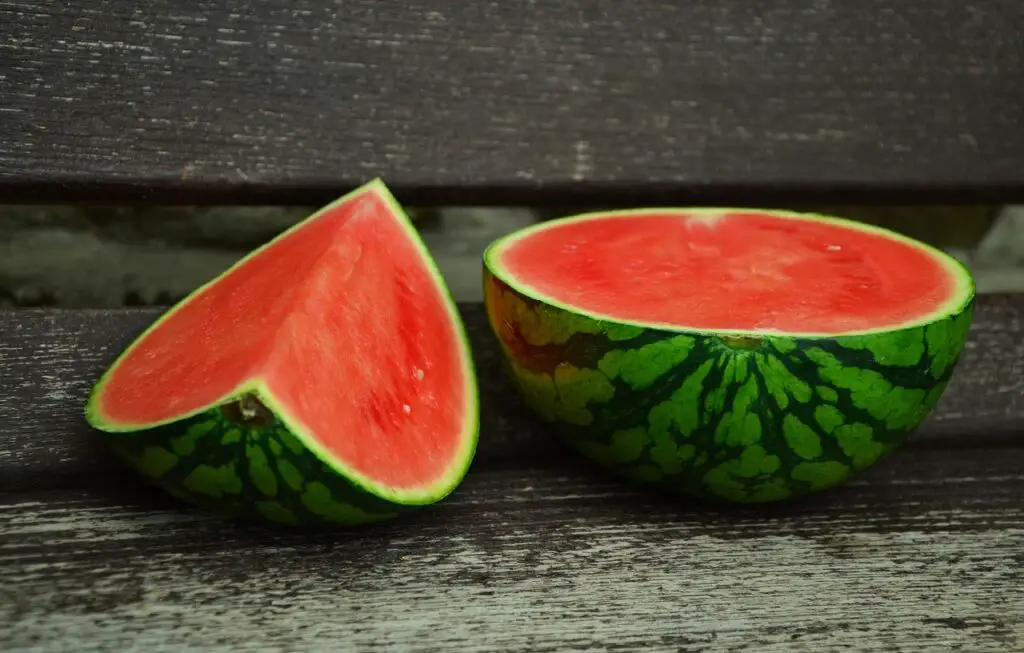 watermelon, juicy, fruits