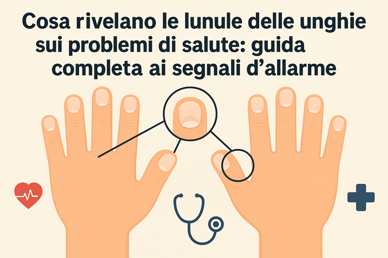 Cosa rivelano le lunule delle unghie sui problemi di salute: guida completa ai segnali d’allarme