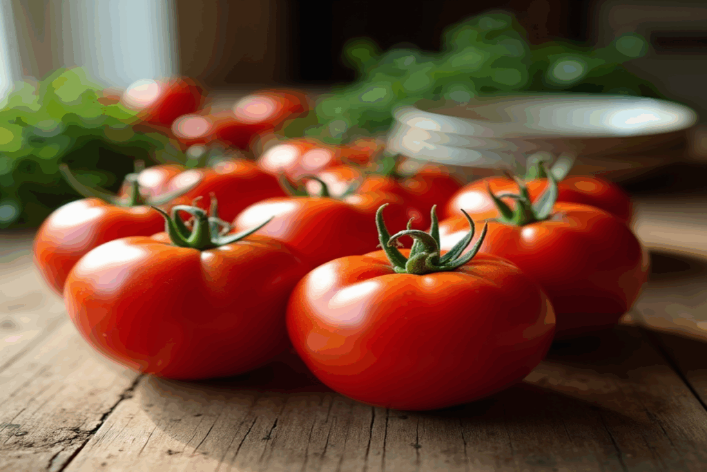 Perché conservare i pomodori con il picciolo verso il basso li mantiene freschi più a lungo: spiegazione scientifica e trucchi utili