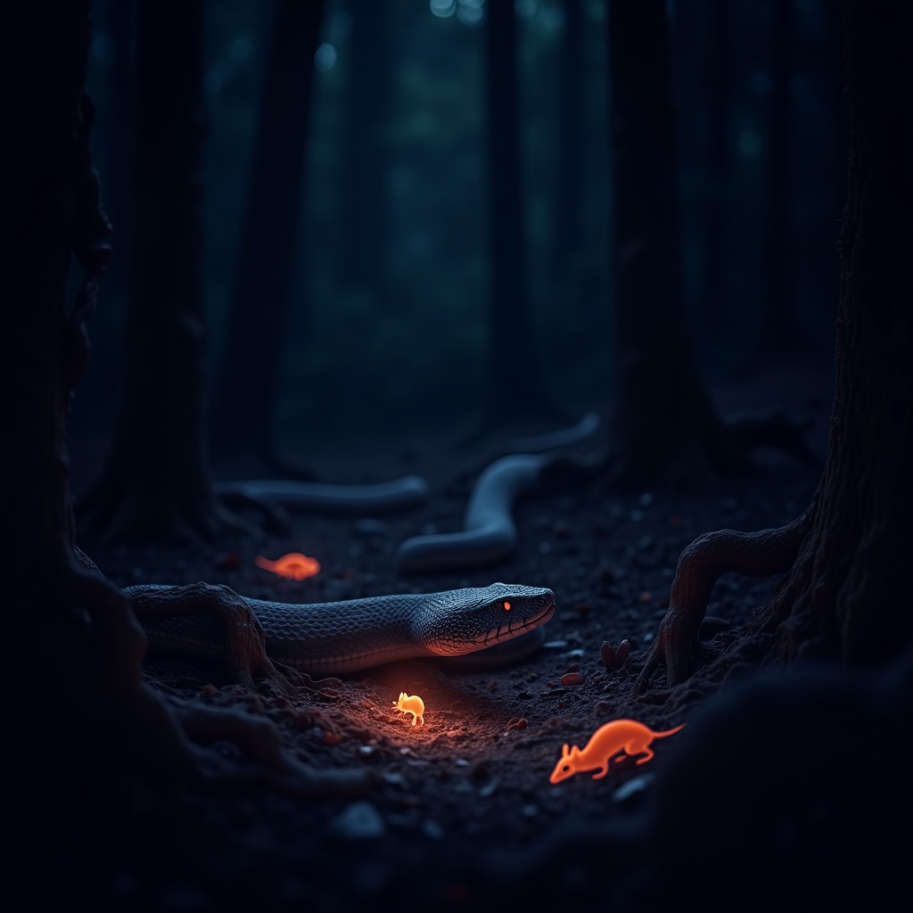 Come i serpenti vedono al buio grazie al calore e sentono senza orecchie