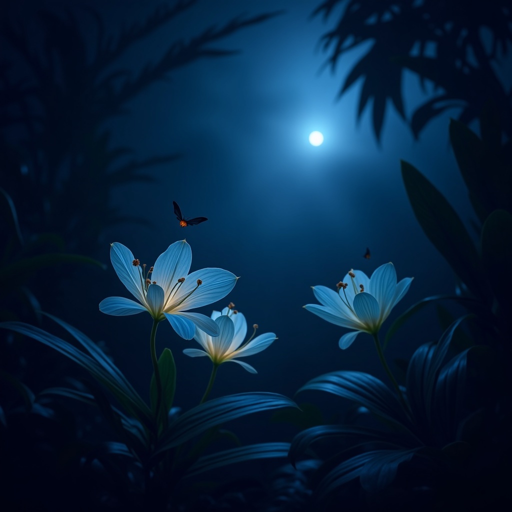 Come le piante riconoscono la luce della luna e fioriscono al chiaro di notte