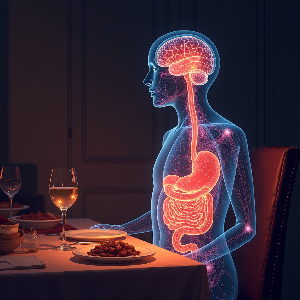 Come lo stomaco comunica con il cervello e influenza fame umore e benessere