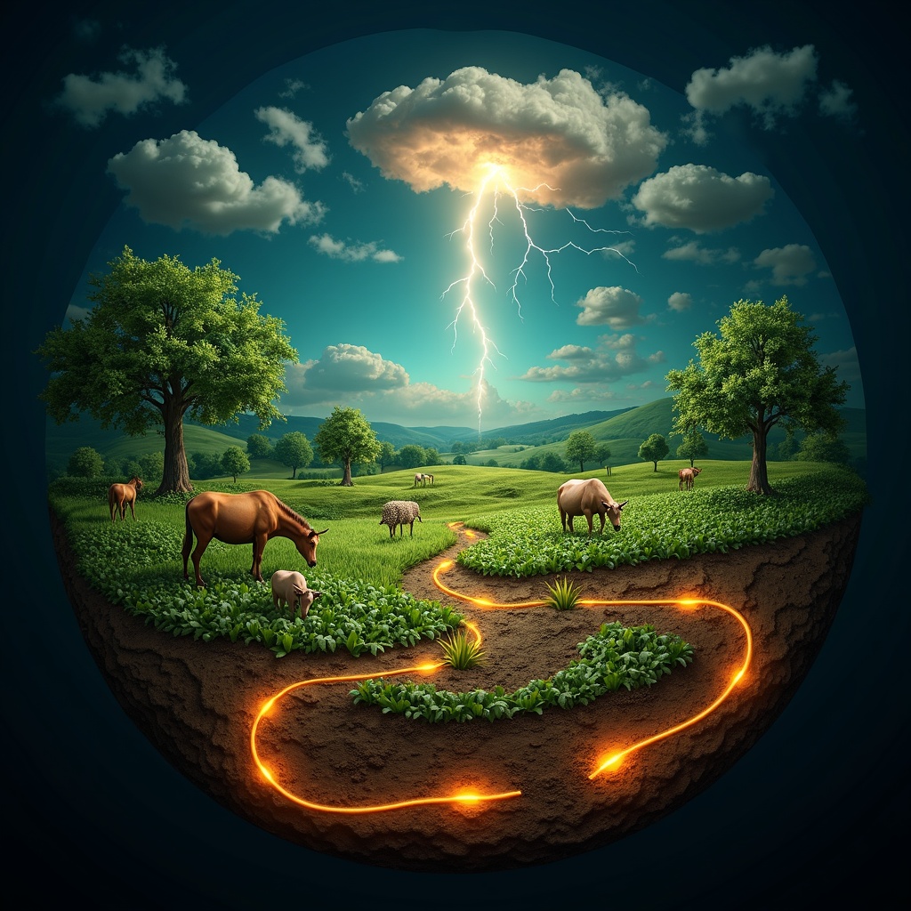 Il ciclo dell’azoto spiegato semplice come la Terra e le piante trasformano l’aria in vita