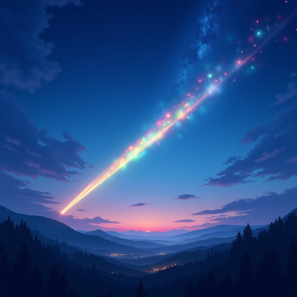 Il fenomeno dello starnuto luminescente: perché l’aria brilla quando passano le stelle cadenti
