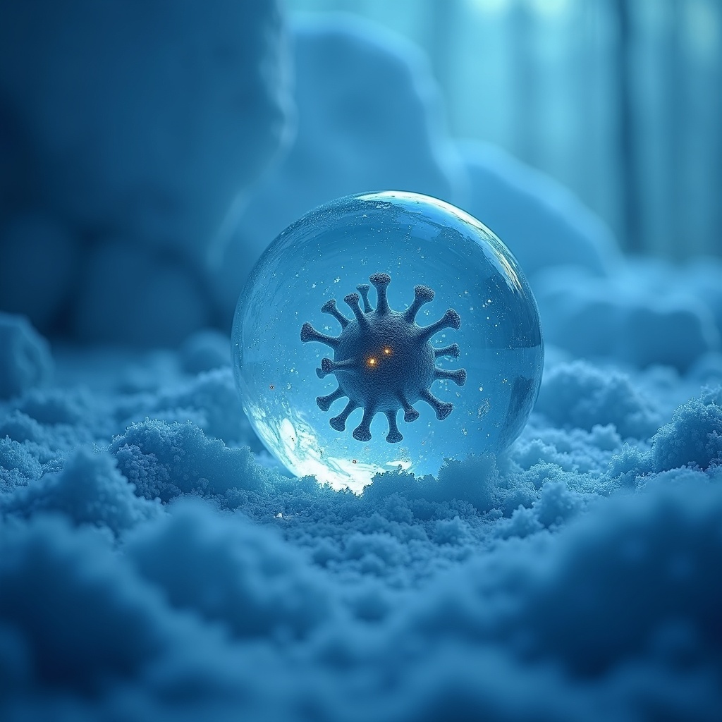 Il mistero dei virus dormienti capaci di sopravvivere per millenni nel ghiaccio