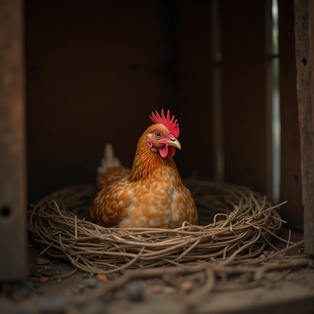 Il cervello delle galline e l’istinto millenario che guida la scelta del nido perfetto