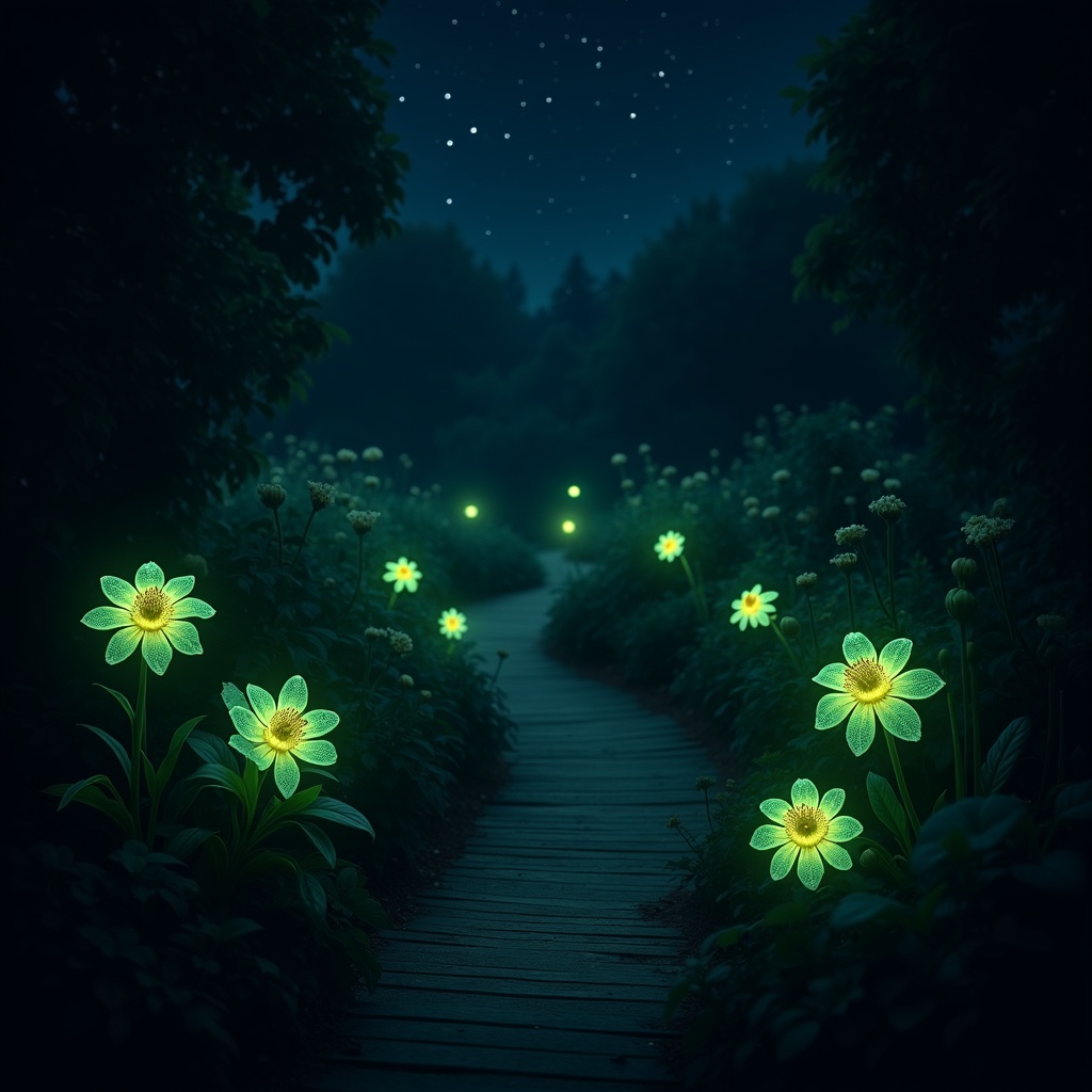 Fiori luminosi e bioluminescenza vegetale come le piante possono brillare grazie ai batteri