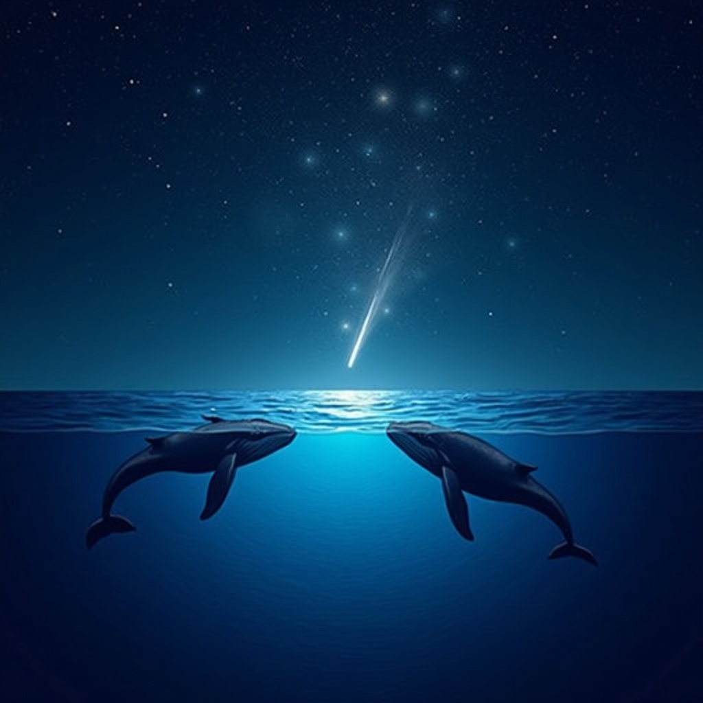 Onde sonore, balene e stelle cadenti: il linguaggio invisibile che unisce oceano e cosmo