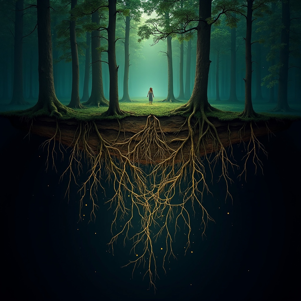 Il linguaggio segreto degli alberi: come le radici comunicano sotto terra attraverso vibrazioni e segnali chimici