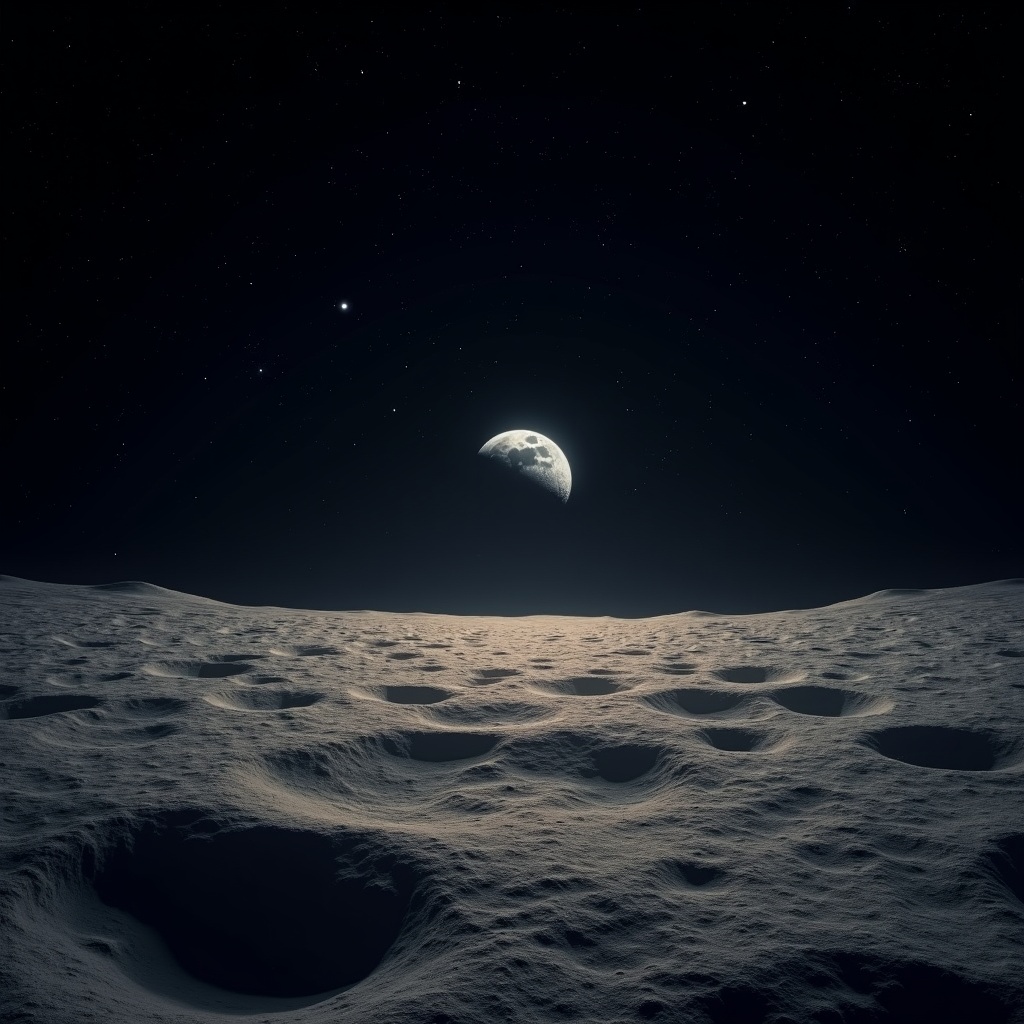 I Crateri della Luna Raccontano la Storia del Sole Incisa nella Polvere Spaziale