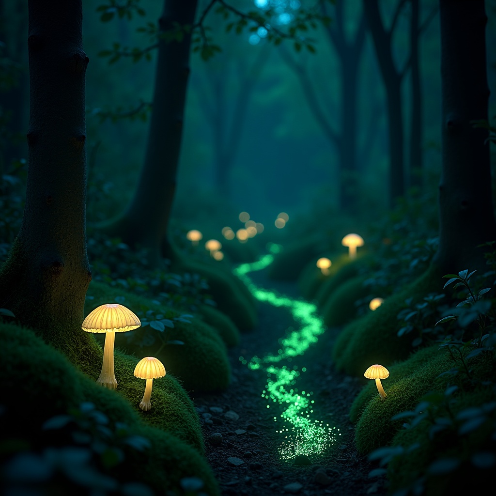 Funghi Bioluminescenti e Rete Sotterranea: I Segreti Illuminati del Micelio