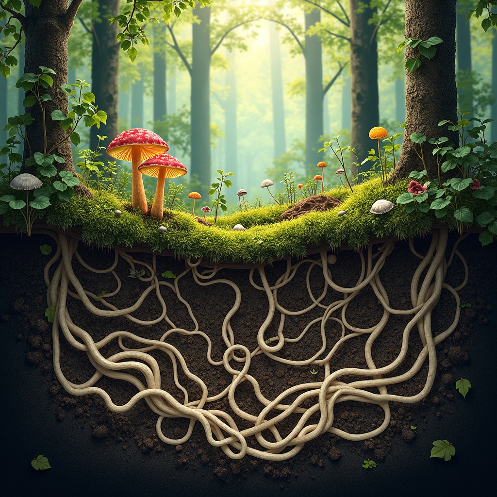 Eco-Architetture dei Funghi e Reti Sotterranee del Micelio: I Segreti Nascosti del Bosco