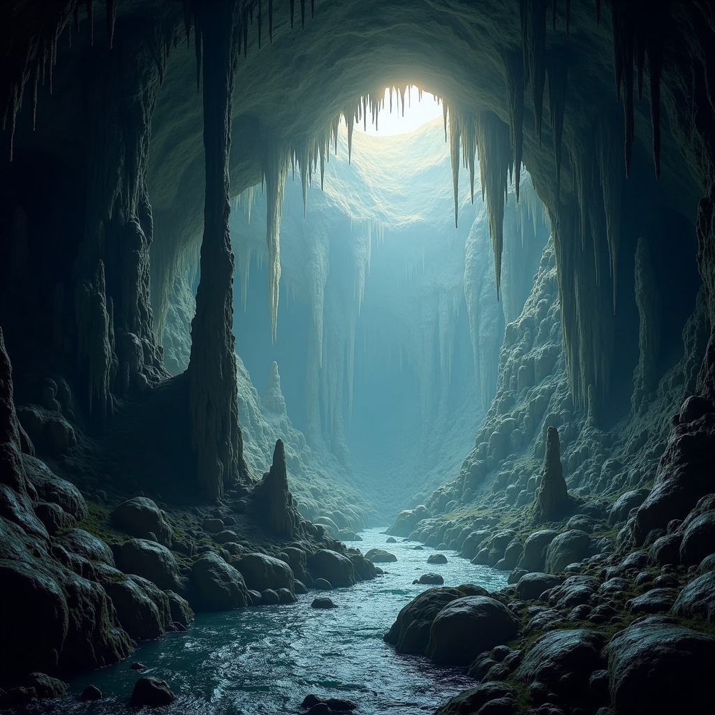 Sussurri Cristallini delle Stalagmiti e il Lento Mistero delle Sculture Millenarie delle Grotte