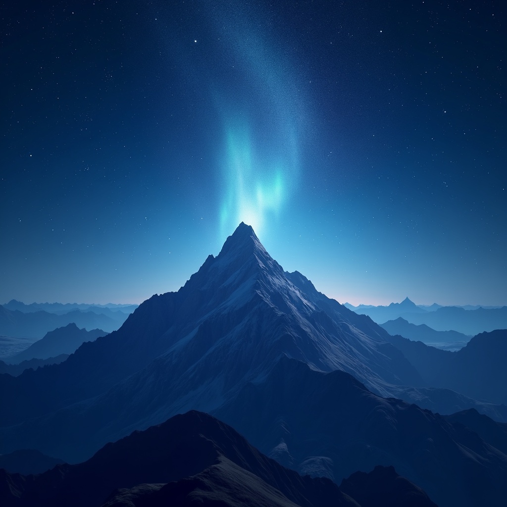 Luce Cosmica e Montagne: lo Spettacolo Celeste che Rivela i Segreti Antichi dell’Universo