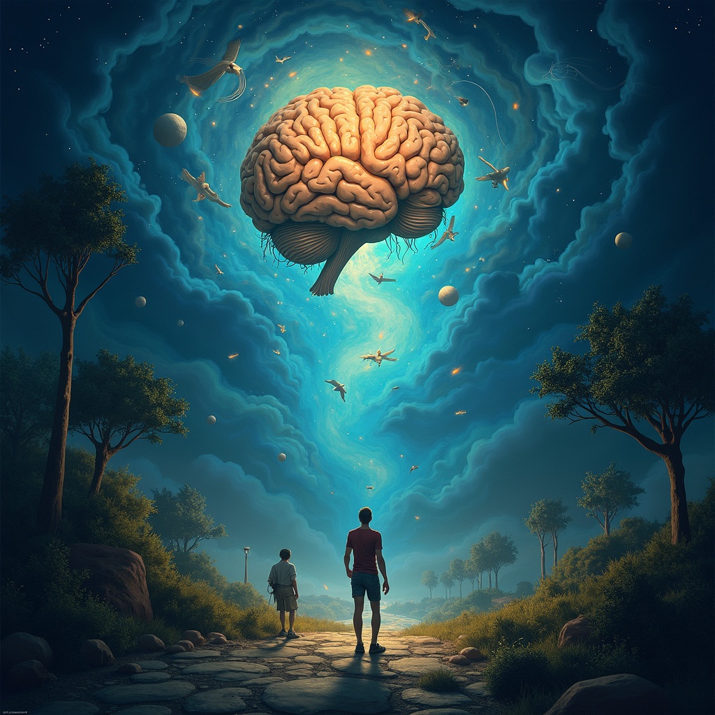 Le orme di luce dei sogni come il cervello crea mondi nascosti durante la notte