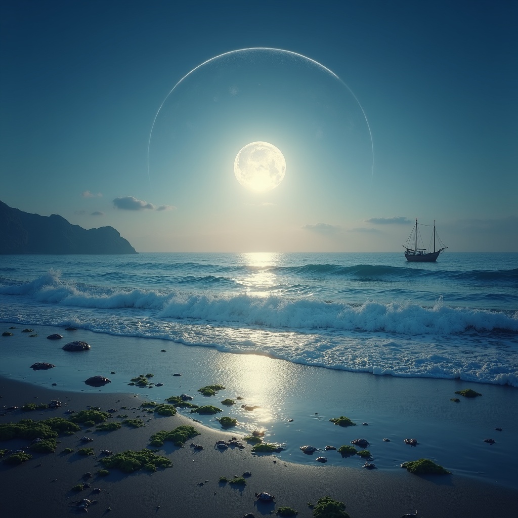 Il Battito delle Maree e l’Influenza della Luna sugli Oceani