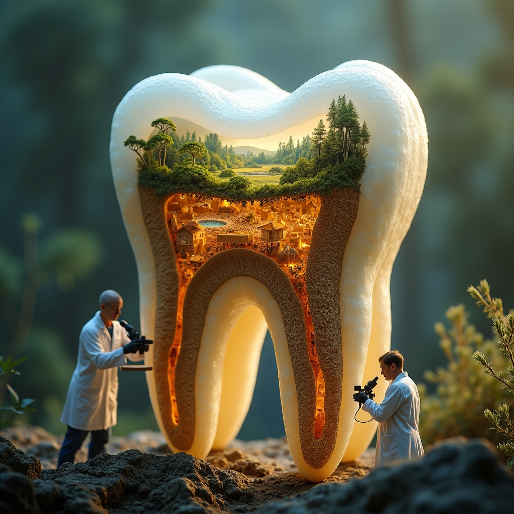 I segreti nascosti nei denti: cristalli microscopici che raccontano alimentazione, salute e storia