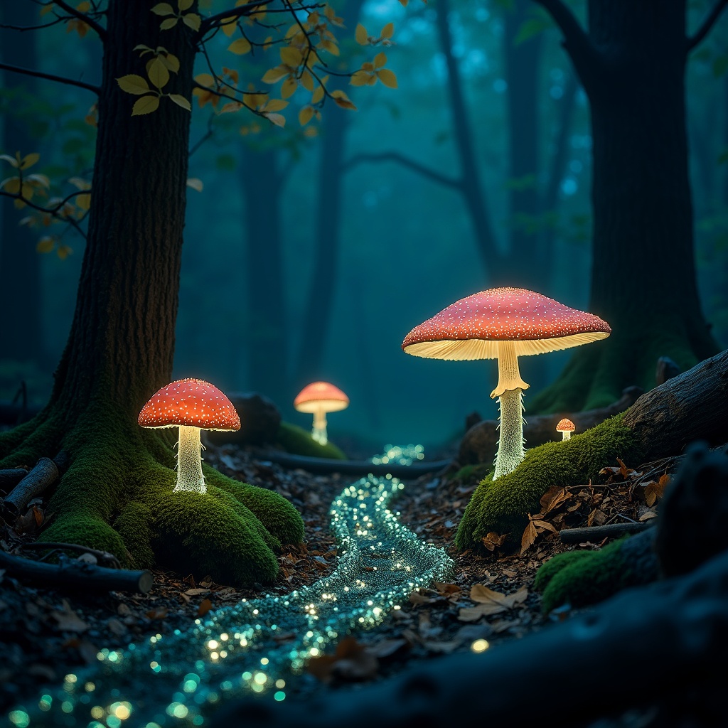 Il Linguaggio Elettrico dei Funghi e del Micelio: La Rete Segreta che Unisce la Foresta