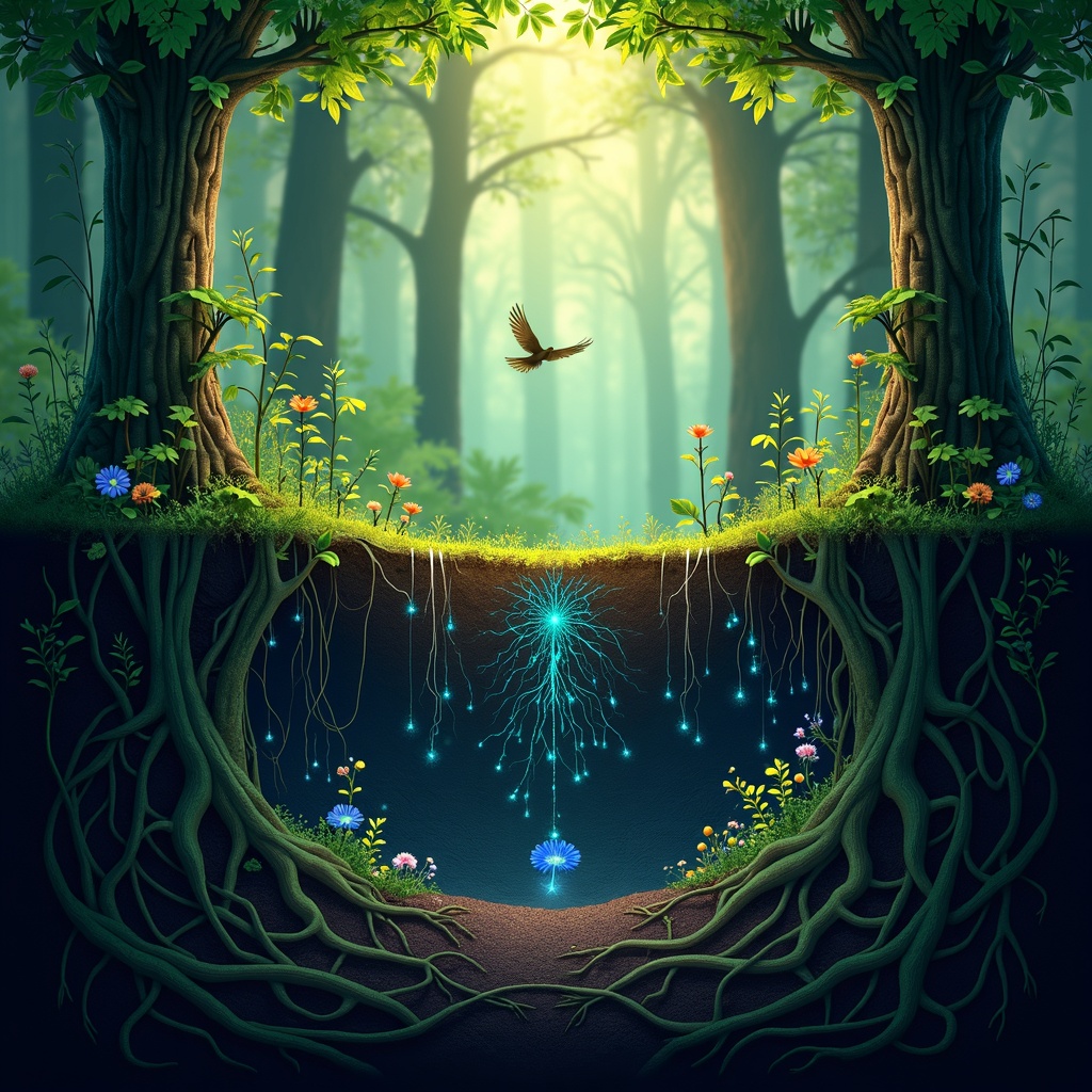 La rete segreta delle radici: come le piante comunicano e condividono i misteri del suolo