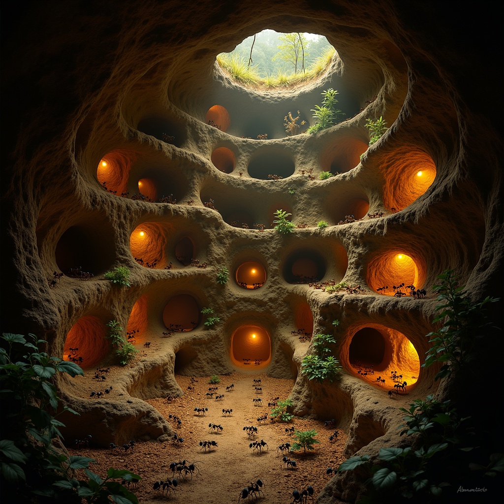 Architetture Sotterranee delle Formiche: I Segreti Incredibili dei Piccoli Ingegneri della Natura