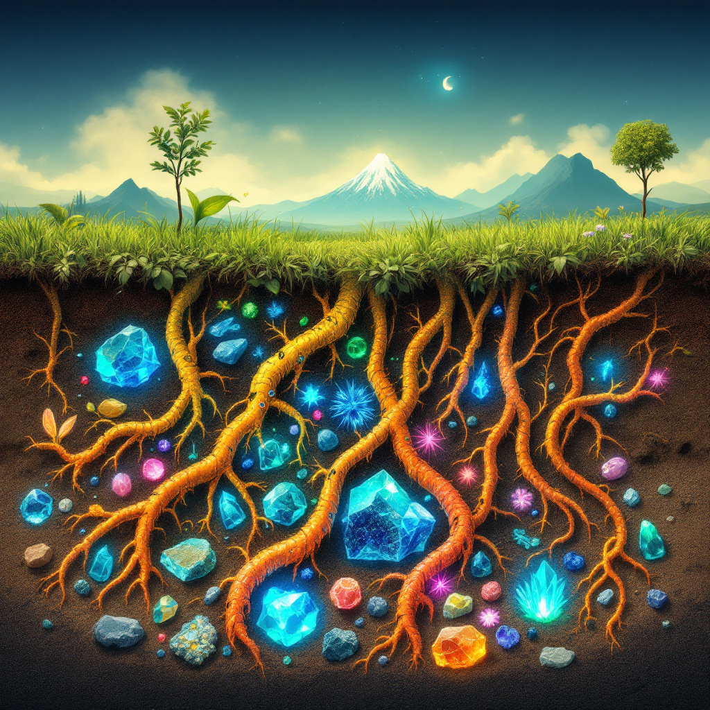 La danza segreta tra piante e minerali: storie e segreti del mondo nascosto sotto i nostri piedi