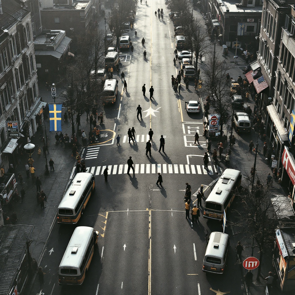 Dagen H 1967: Quando la Svezia Passò dalla Guida a Sinistra a Destra in Una Sola Notte