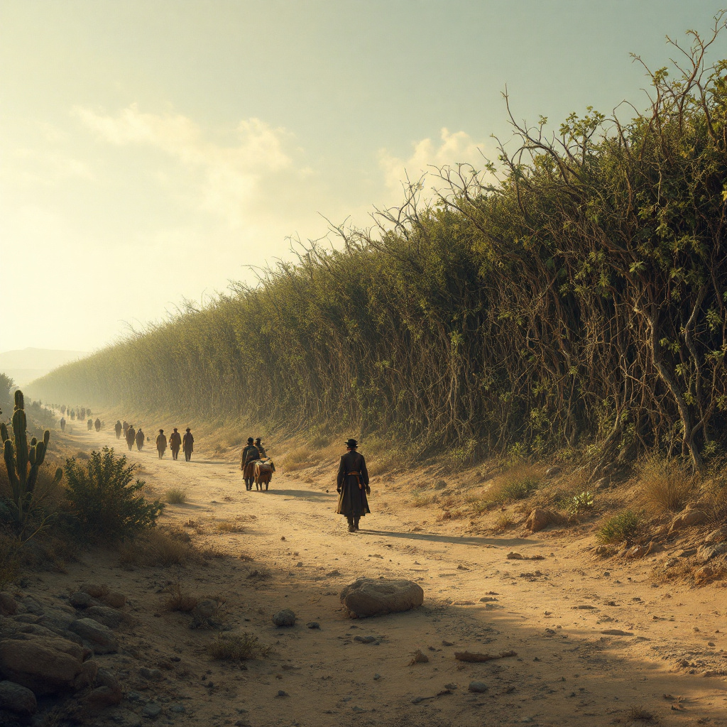 La Grande Siepe dell’India: la Colossale Barriera di Spine che Divise un Paese