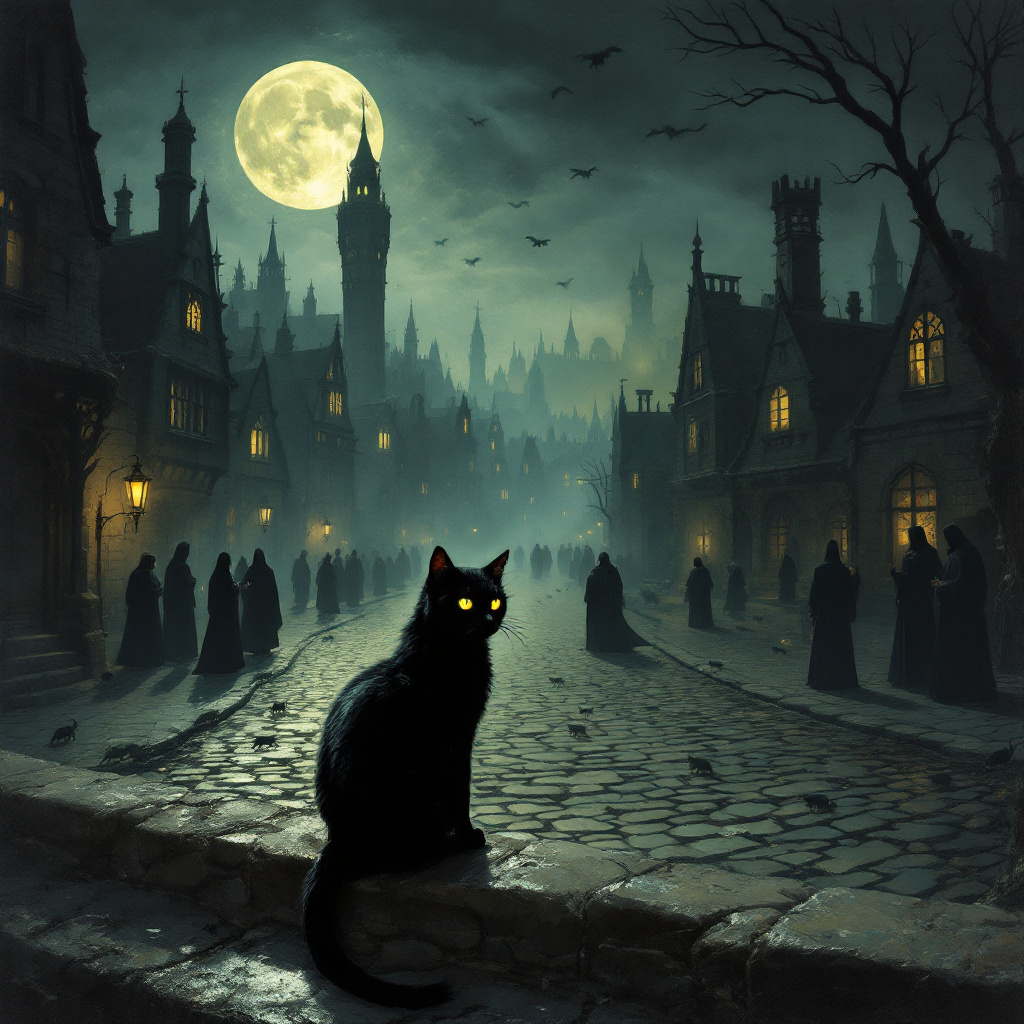 Quando il Papa Condannò i Gatti Neri e Favorì la Peste Nera