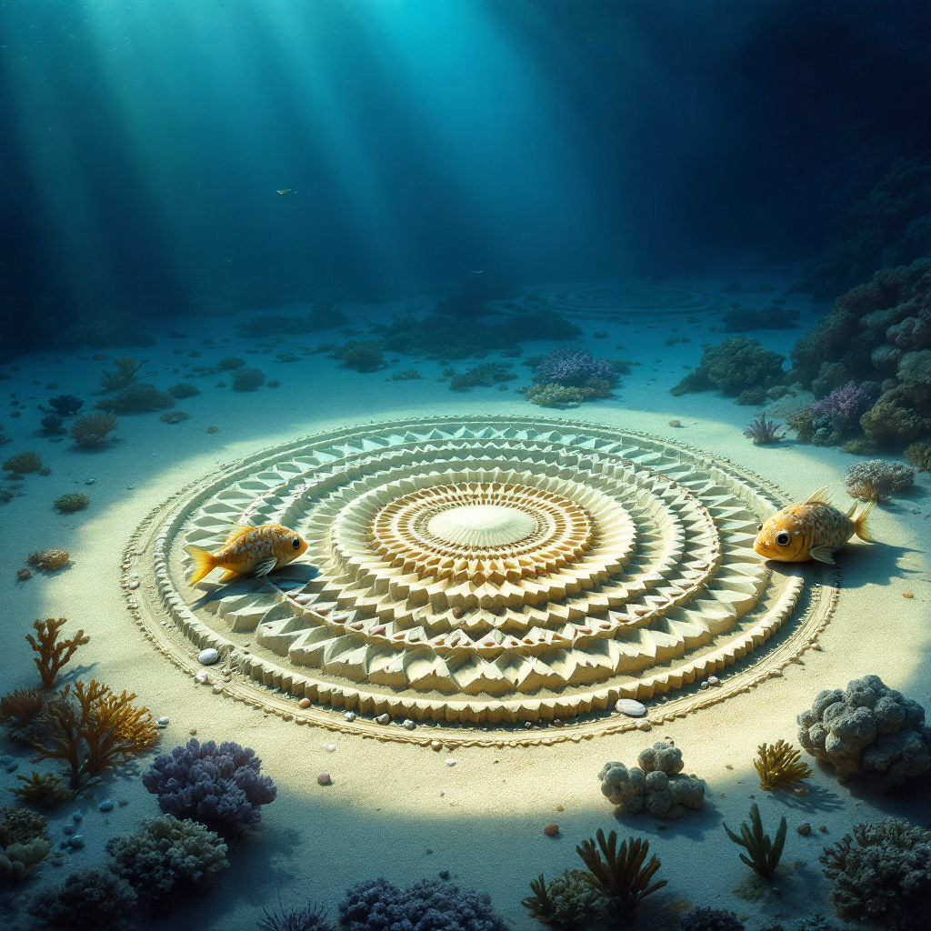 Il Pesce Palla Architetto degli Abissi: I Misteriosi Cerchi di Sabbia del Giappone