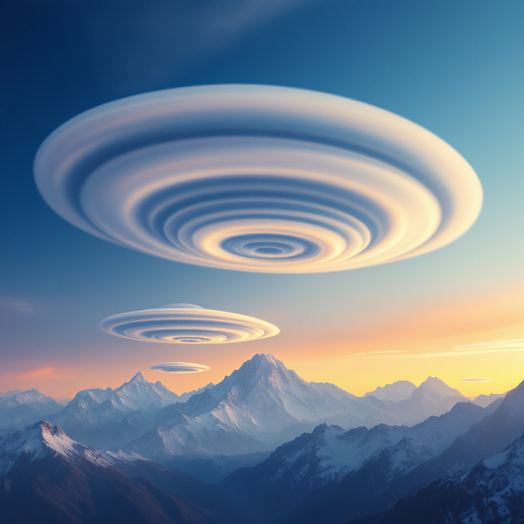 Nuvole Lenticolari: Il Fascino dei Dischi Volanti Naturali e dei Segreti dell’Atmosfera