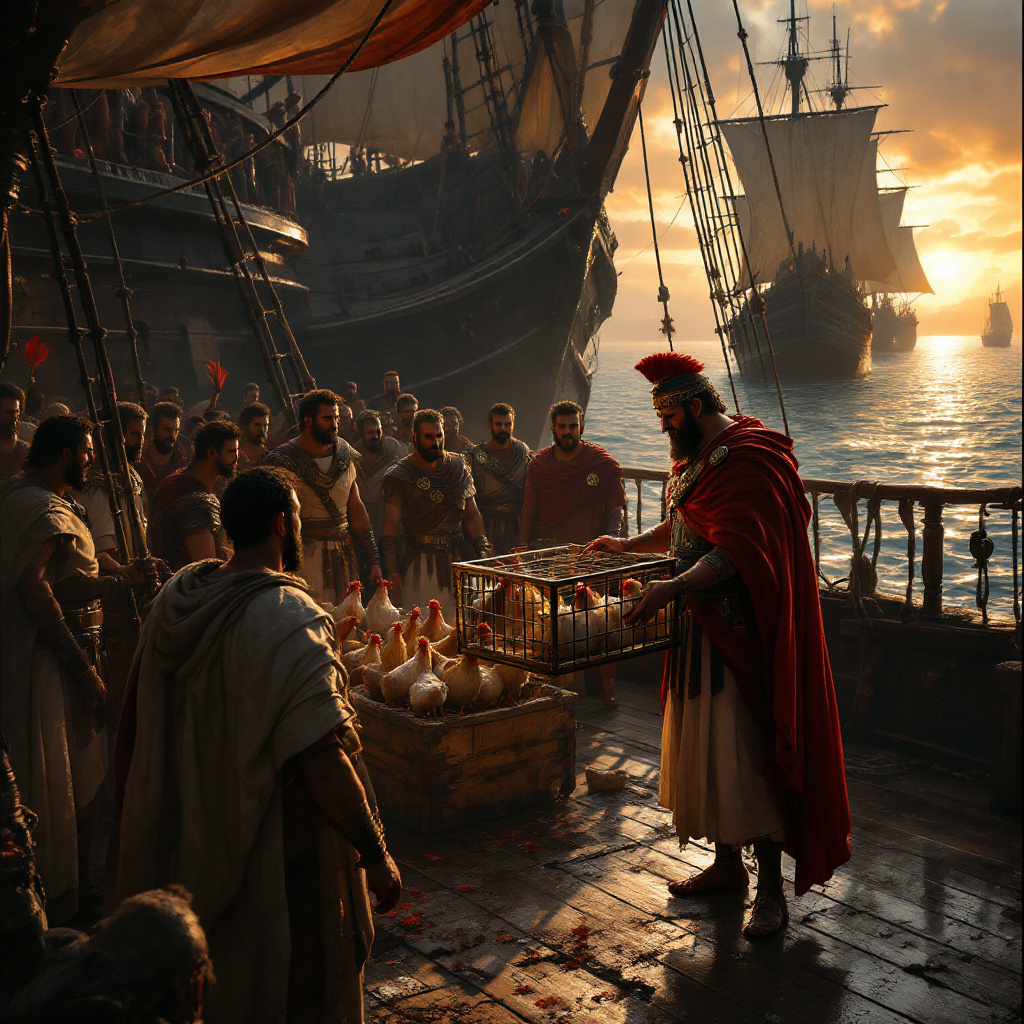 La disfatta di Roma a Drepana e la leggenda dei polli sacri