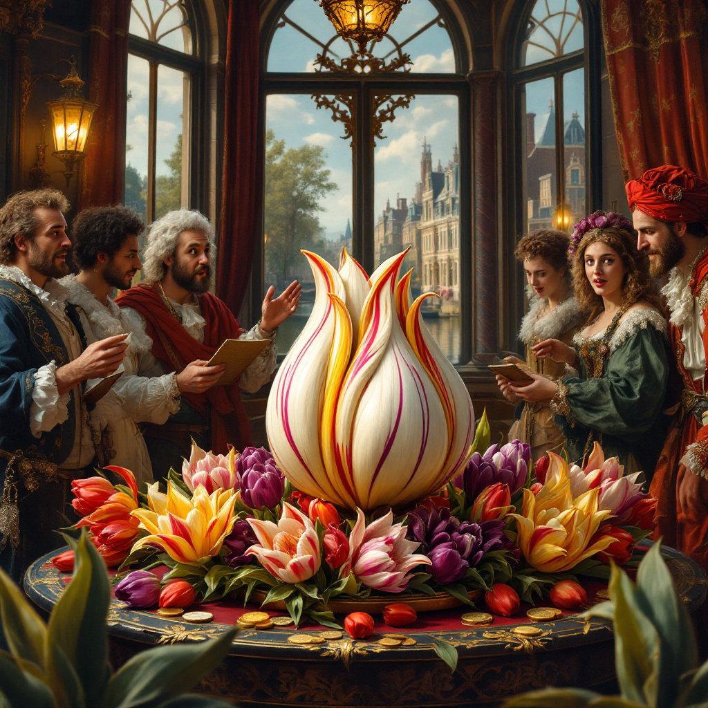Tulipomania: La Follia Finanziaria del Seicento che rese un Bulbo Prezioso come una Casa