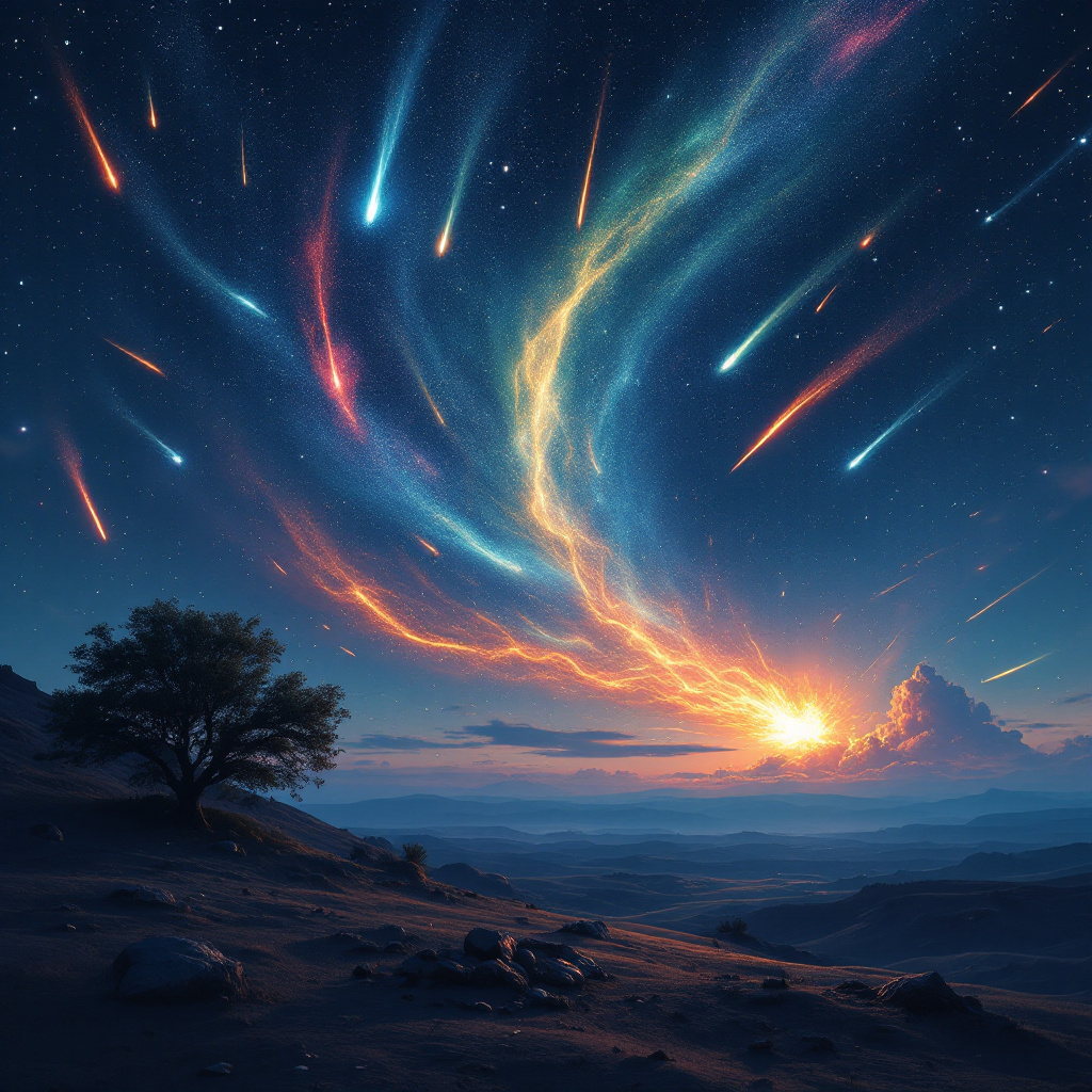 Il canto segreto delle meteore tra luce, colori e suoni misteriosi nell’atmosfera terrestre