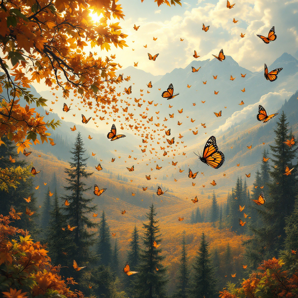 Il misterioso viaggio delle farfalle monarca tra Canada e Messico guidato da una mappa nel cervello