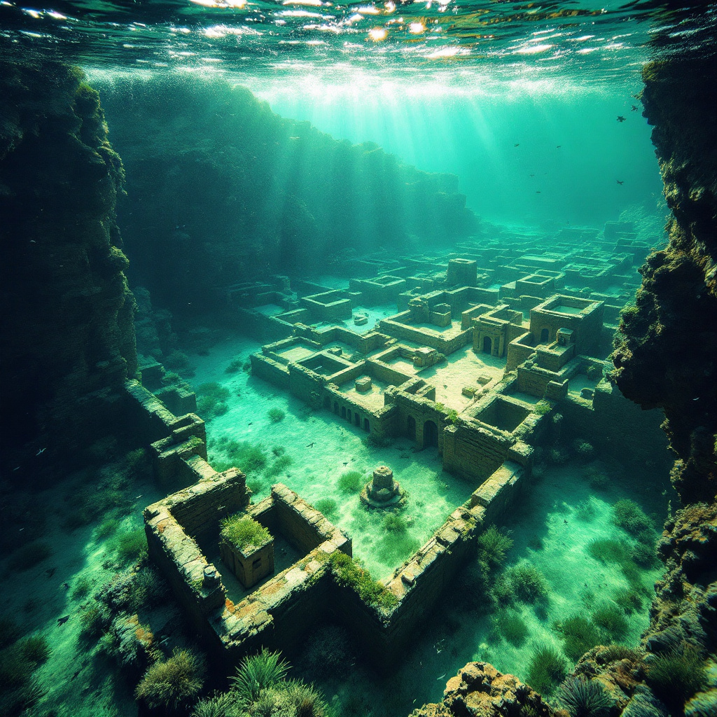 Pavlopetri la città sommersa più antica del mondo che danza con le correnti