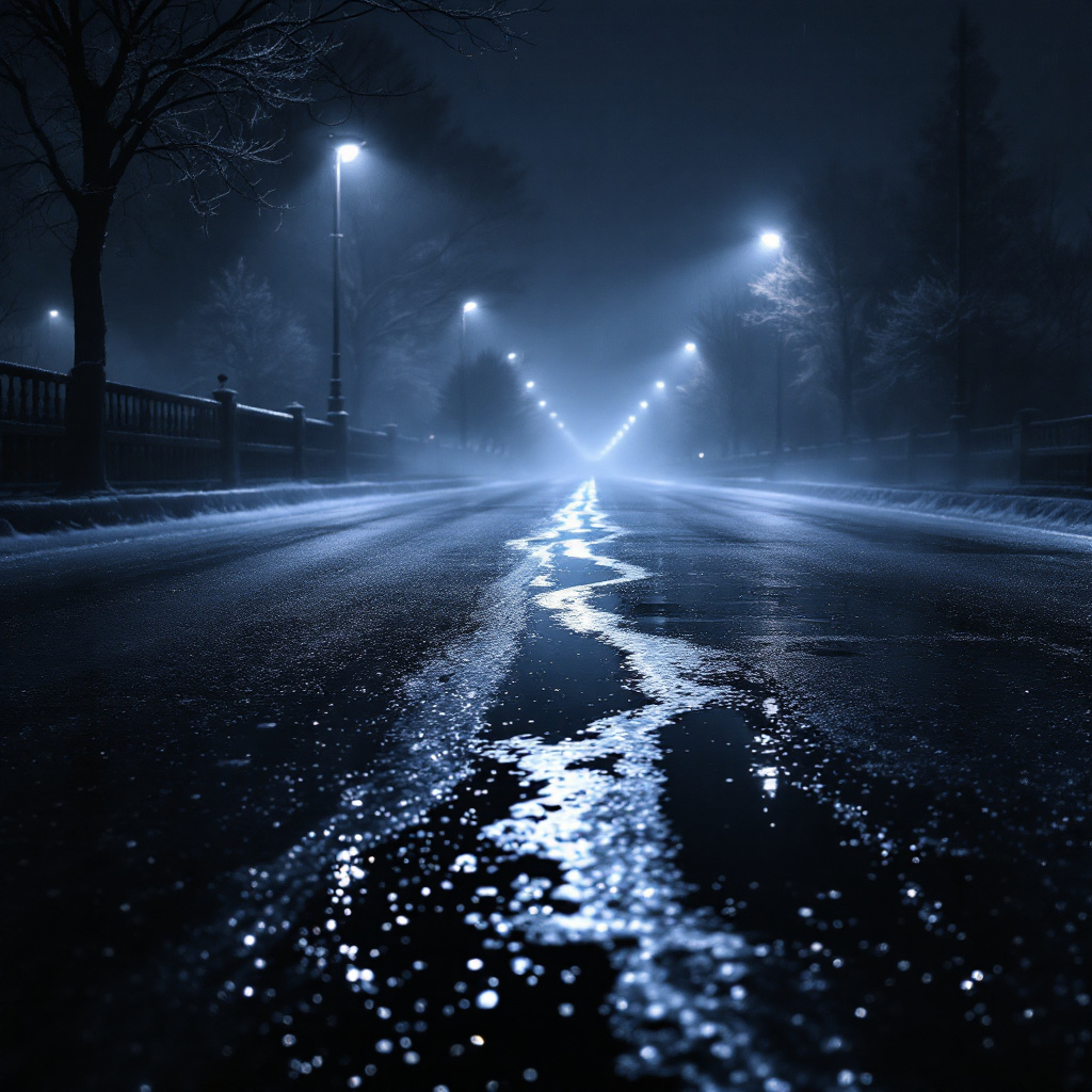 Ghiaccio nero il pericolo invisibile delle strade e come riconoscerlo