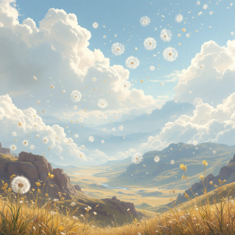 Vento piuma e dispersione anemocora estrema: il viaggio sorprendente dei semi attraverso continenti e cieli