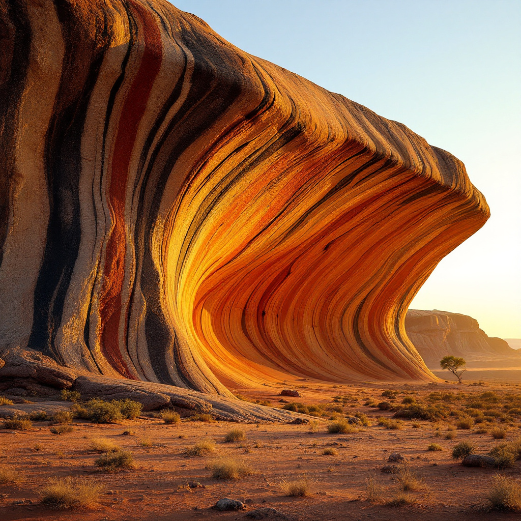 Wave Rock Australia la gigantesca onda di granito scolpita dalla natura