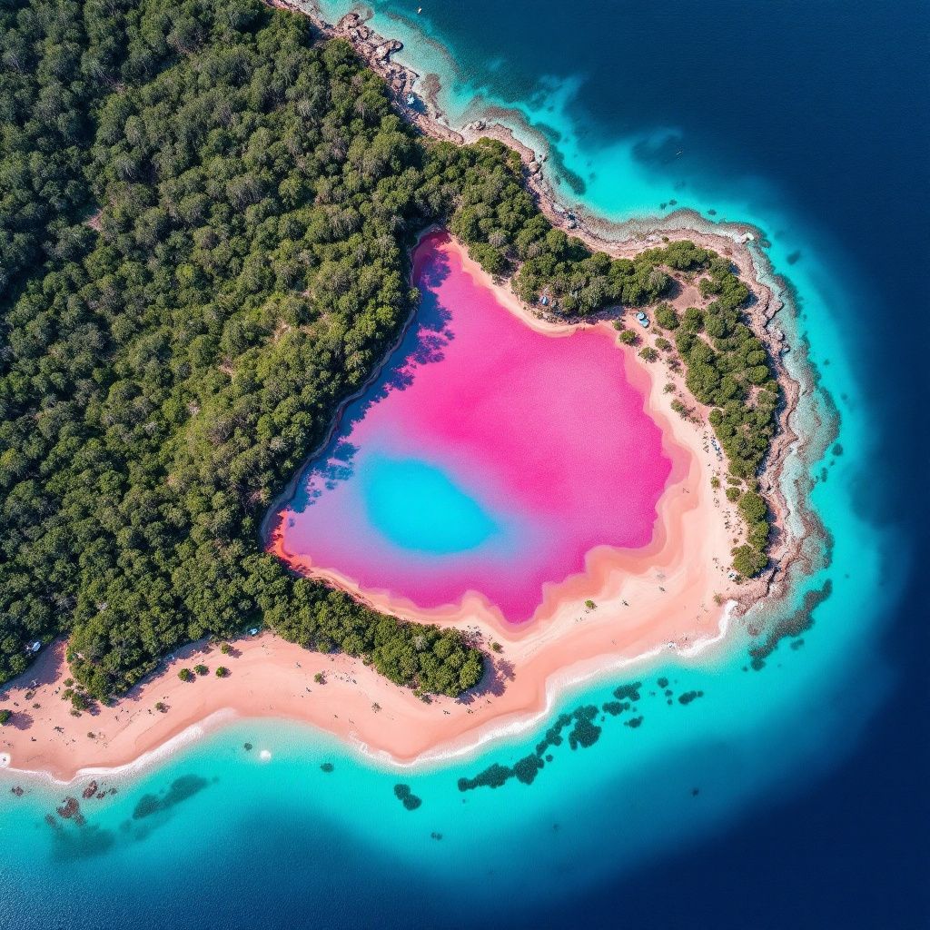 Lake Hillier il Lago Rosa dell’Australia che Affascina la Scienza e i Viaggiatori