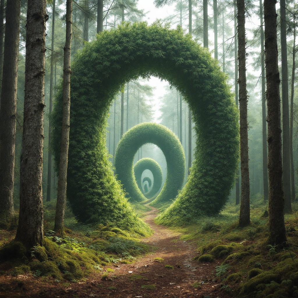 Il mistero della foresta storta in Polonia: i pini a forma di punto interrogativo